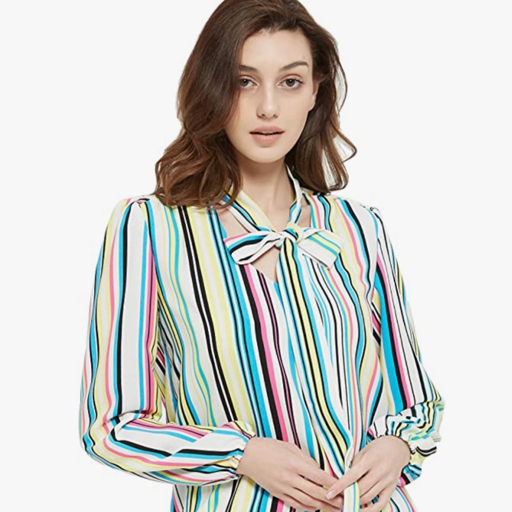 Tronjori striped blouse